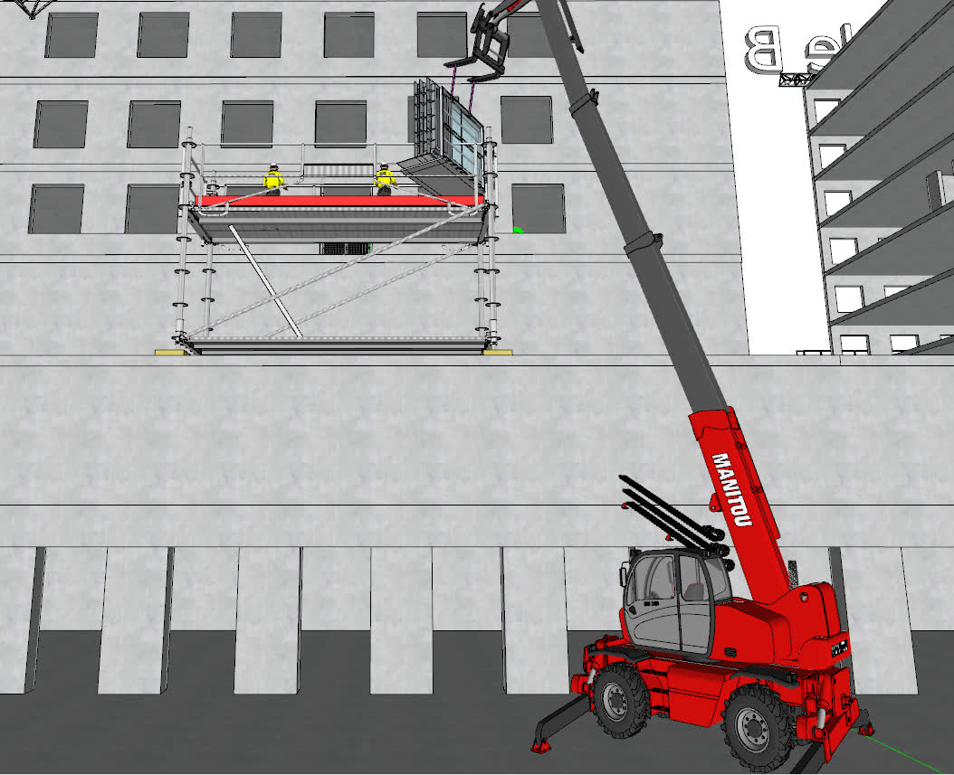 Mode opératoire scène 3D