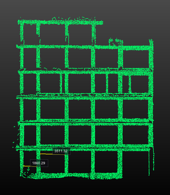 Controle dimensionnel façade