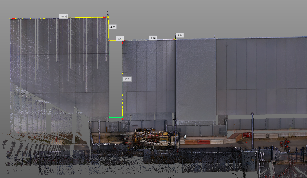 Nuage cotations façade